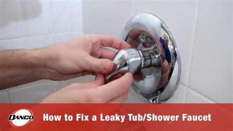 how to fix shower valve leak|How to Fix a Leaky Shower Faucet (DIY) 